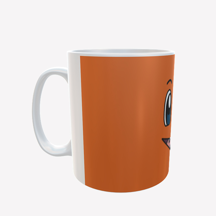 Mug edición charmander frontal pokemon