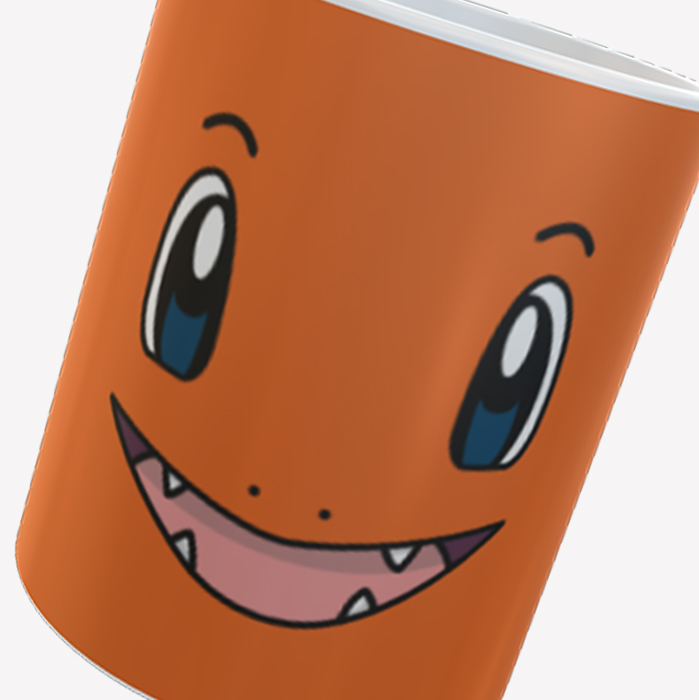 Mug edición charmander frontal pokemon