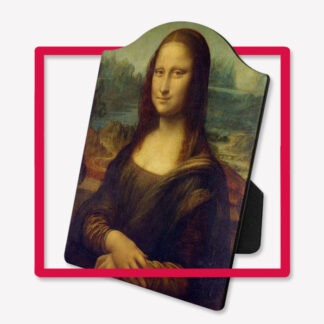 Cuadro mona lisa en marco