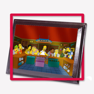 the simpsons, the Last Supper.