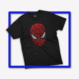 Spiderman Caligrama Marvel