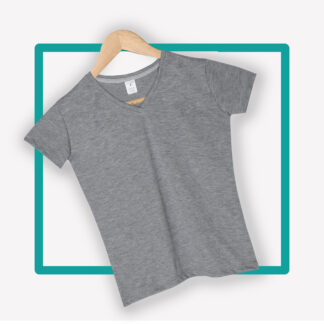 Camiseta-manga-rangla-corta-gris-jaspe